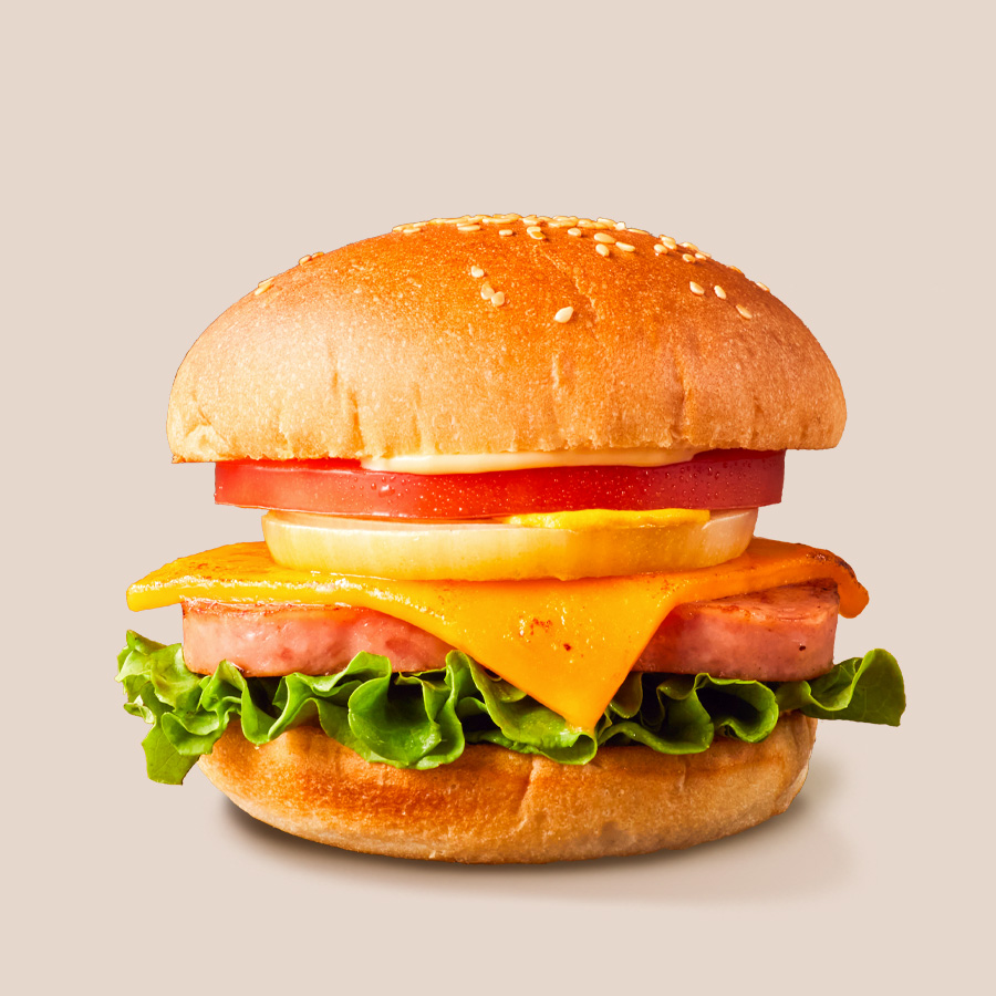 かやま さんスパムチーズバーガー Freshness Burger フレッシュネスバーガー かやま さんスパムチーズバーガー Freshness Burger フレッシュネスバーガー