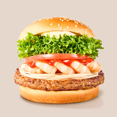 クラシック<br>シュリンプ<br>バーガー
