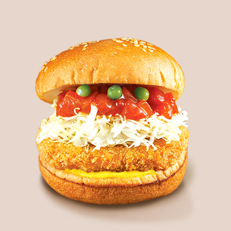 デミカツバーガー