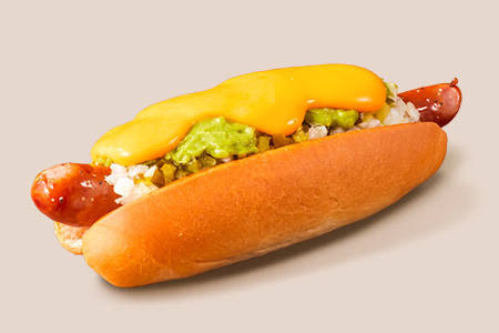 ワカモレチーズドッグ