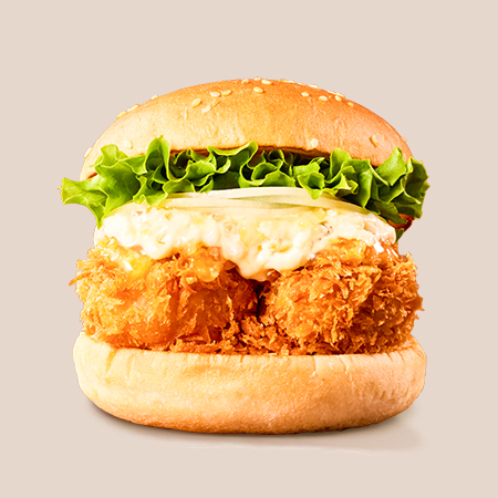 塩レモン<br>ホタテバーガー