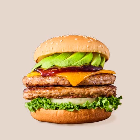 ダブルてりやき<br>アボカドバーガー